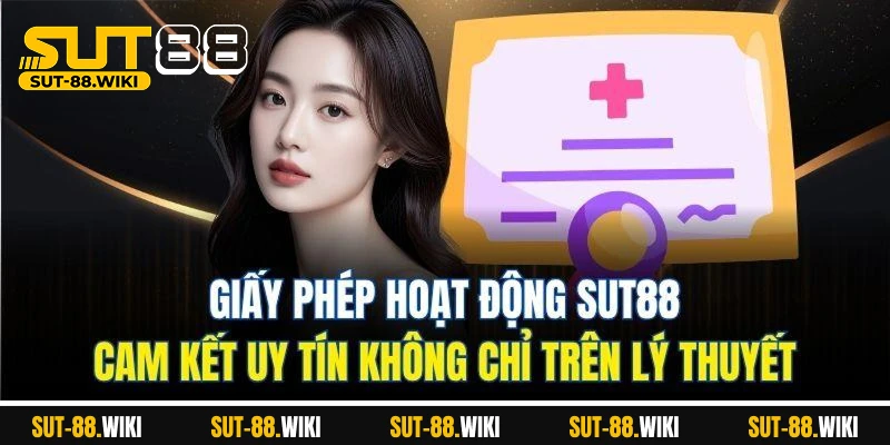 Giấy Phép Hoạt Động SUT88: Cam Kết Uy Tín Không Chỉ Trên Lý Thuyết